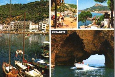 POSTAL PV09295: Vistas varias de Estartit, Costa Brava