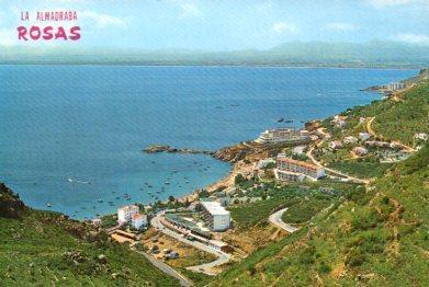 POSTAL PV09290: Panoramica de La Almadraba y Golfo de Rosas