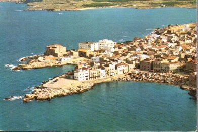 POSTAL PV09288: Vista aerea de La Escala, Costa Brava