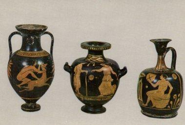 POSTAL PV09277: Ceramica atica de figuras rojas, Museu de l'Emporda