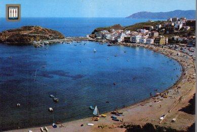 POSTAL PV09300: Vista aerea del puerto de Llança, Girona