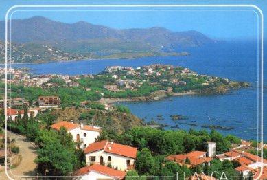 POSTAL PV09302: Vista general de Llança, Costa Brava