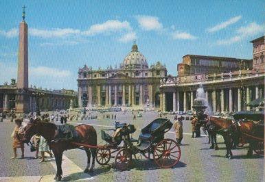 POSTAL PV09318: Piazza e Basilica di S. Pietro, Vaticano