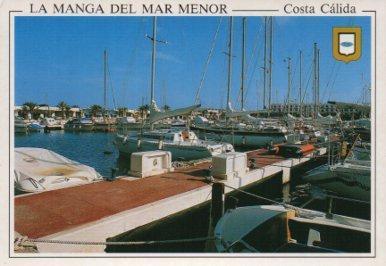 POSTAL PV09313: Puerto de La Manga del Mar Menor, 
