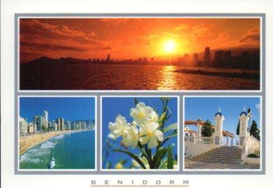 POSTAL PV09458: Vistas de Benidorm