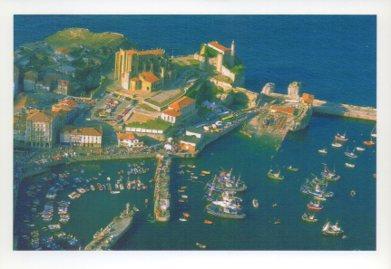 POSTAL PV09457: Vista aerea de Castro Urdiales