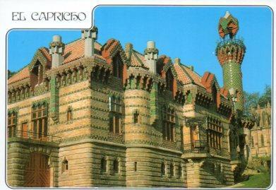 POSTAL PV09453: Villa El Capricho en Comillas