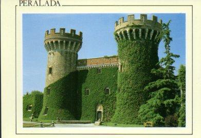 POSTAL PV09450: Fachada del Castillo Casino de Perelada