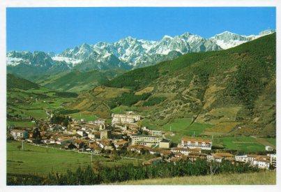 POSTAL PV09466: Vista de Potes, Picos de Europa