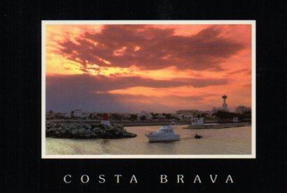 POSTAL PV09487: Entrada de El gran canal de Empuria Brava