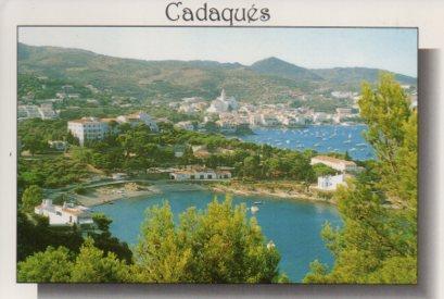 POSTAL PV09479: Panoramica de la poblacion de Cadaques