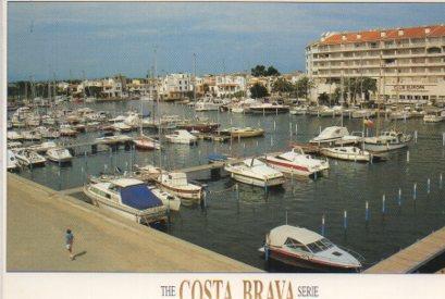 POSTAL PV09477: Embarcaciones en Empuriabrava, Costa Brava