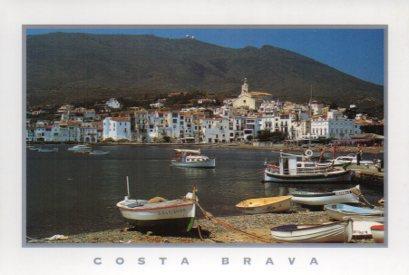 POSTAL PV09470: El bello pueblo de Cadaques