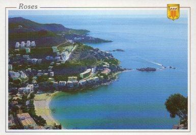 POSTAL PV09437: Platja Canyelles Petites, Roses