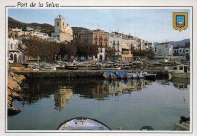 POSTAL PV09436: Port de la Selva vista desde el agua