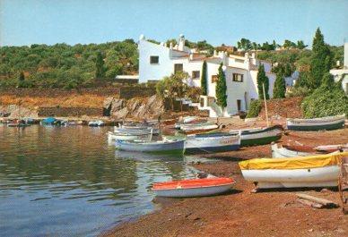 POSTAL PV09399: Port Lligat detalle, Costa Brava