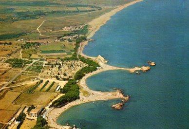 POSTAL PV09394: Vista aerea de las Ruinas Greco Romanas en Ampurias