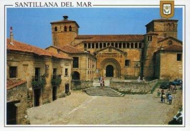 POSTAL PV09411: Colegiata de Santillana del Mar, Cantabria