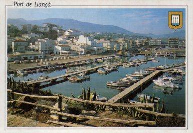 POSTAL PV09433: Barcas en el Port de Llança, Costa Brava