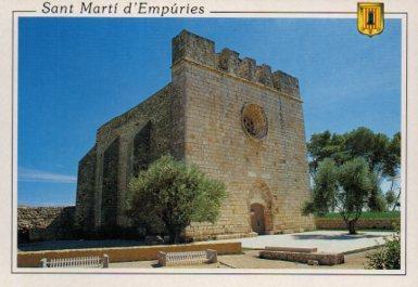 POSTAL PV09430: Esglesia de Sant Marti d'Empuries, L'Escala