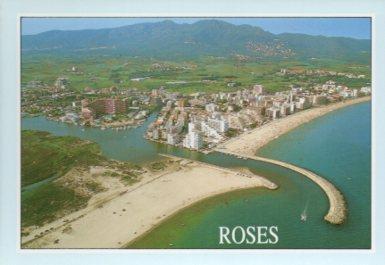 POSTAL PV09422: Vista aeria  de Santa Margarida en Roses, Costa Brava