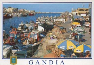 POSTAL PV09418: El Puerto de Gandia, Valencia