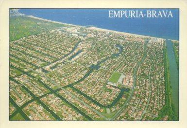 POSTAL PV09423: Vista aeria Empuria Brava