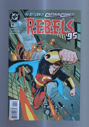 R.E.B.E.L.S, 95 numero 11: The return of Captain Comet