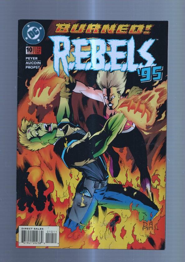 R.E.B.E.L.S, 95 numero 10: Burneo