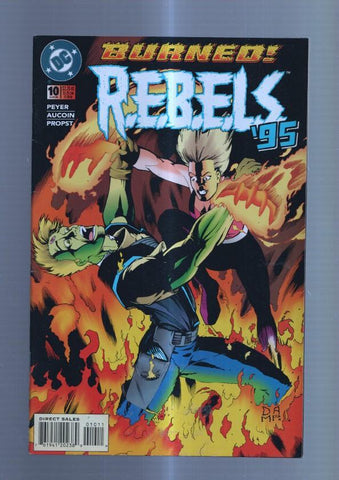 R.E.B.E.L.S, 95 numero 10: Burneo