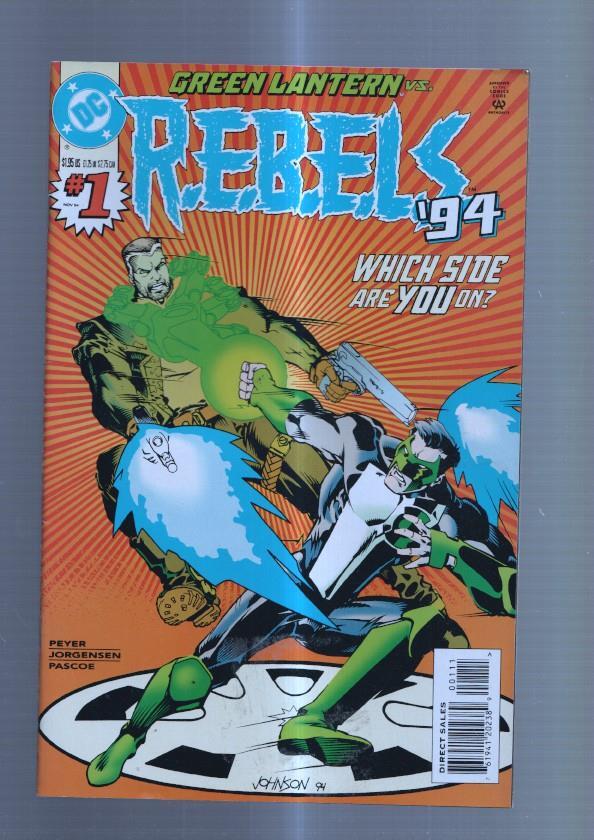 R.E.B.E.L.S, 95 numero 01: Geen Lantern
