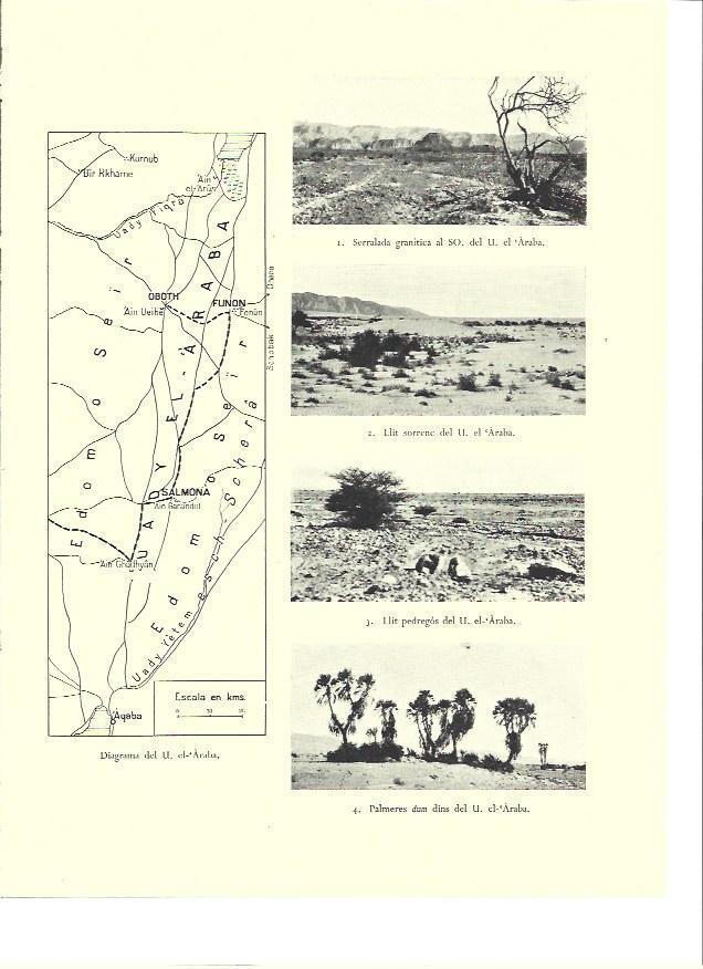 LAMINA 36366: Mapa y vistas de El-Araba, Israel