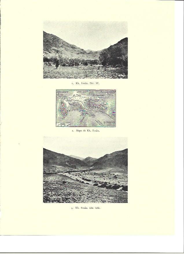 LAMINA 36368: Mapa y vistas de Fenan, Israel