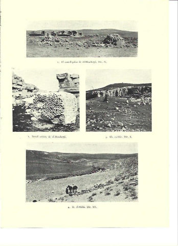 LAMINA 36379: Ruinas de El-Meschetta, Israel