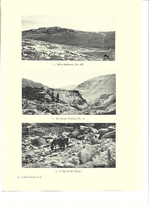 LAMINA 36411: Vistas de Baalmeon, Sebama y Sumiye, Jordania