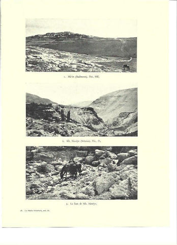 LAMINA 36411: Vistas de Baalmeon, Sebama y Sumiye, Jordania