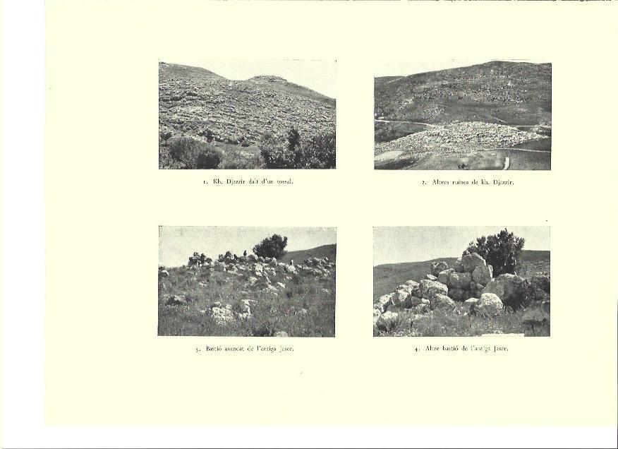 LAMINA 36386: Ruinas de la antigua ciudad de Jaser, Israel