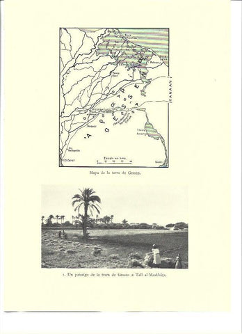 LAMINA 36304: Mapa de la tierra de Gessen