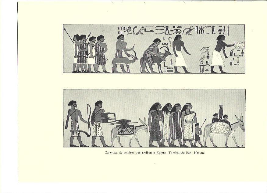 LAMINA 36301: Pinturas de la tumba de Beni Hassan
