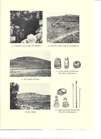 LAMINA 36292: Montañas en el centro de Israel