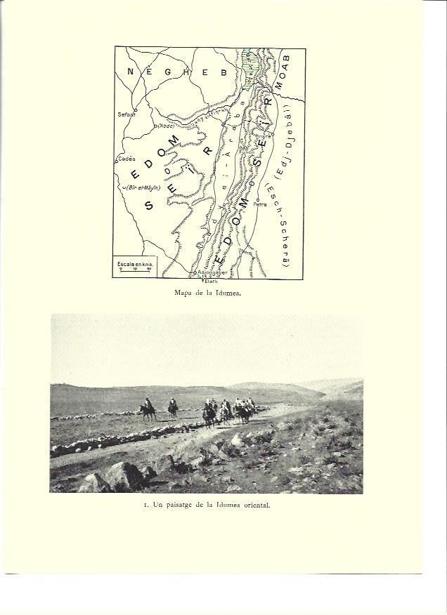 LAMINA 36285: Mapa de Idumea, Israel