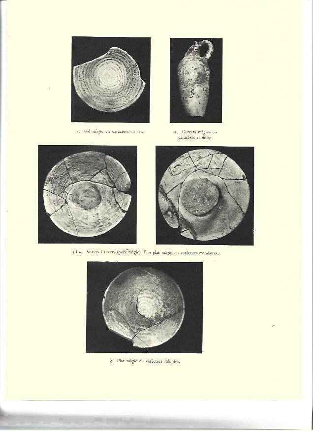 LAMINA 36312: Platos magicos de Mesopotamia y Egipto