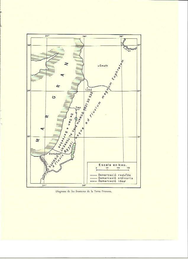 LAMINA 36413: Mapa de la Tierra Prometida