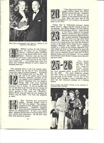 LAMINA 36502: Bette Davis con Darryl Zanuck