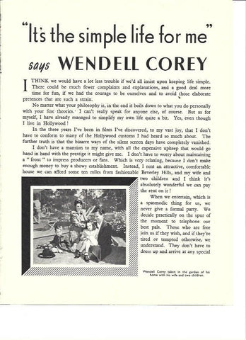 LAMINA 36551: Wendell Corey con su familia