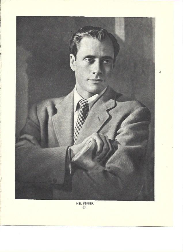 LAMINA 36544: Mel Ferrer
