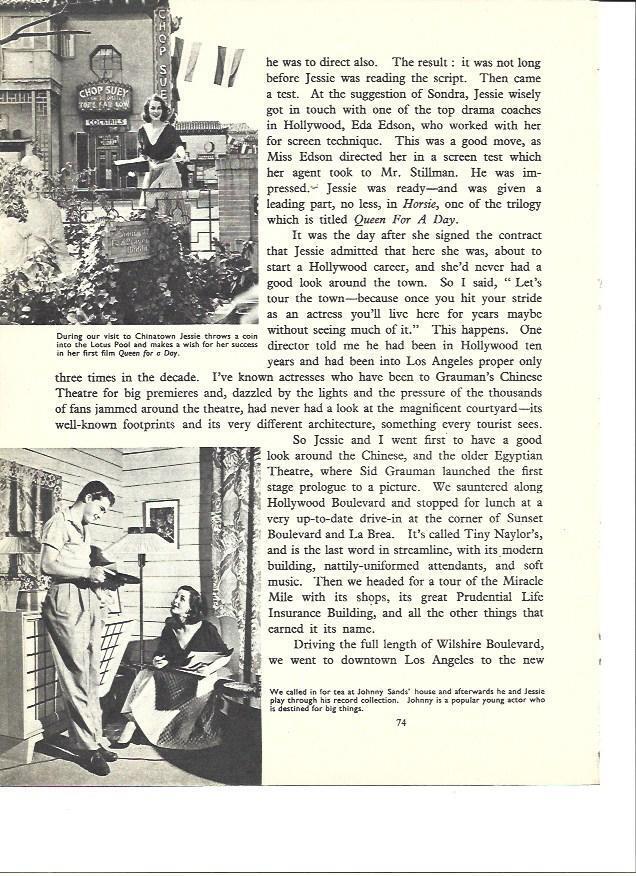LAMINA 36532: Jessie Cavit en Chinatown