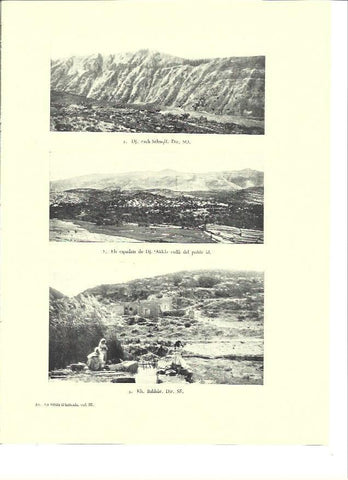 LAMINA 36419: Vistas de Bahhur y Akkar, Israel