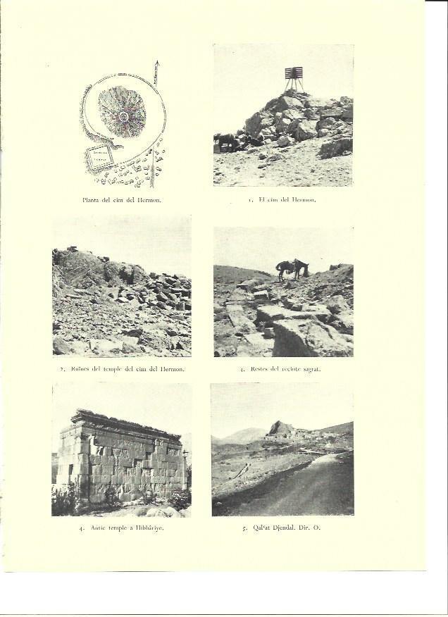 LAMINA 36425: Ruinas de Hermon, Israel