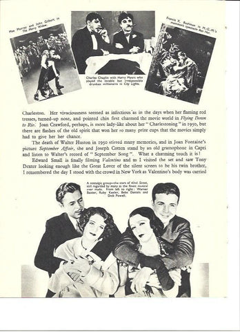 LAMINA 36469: Charles Chaplin y el grupo 42nd Street